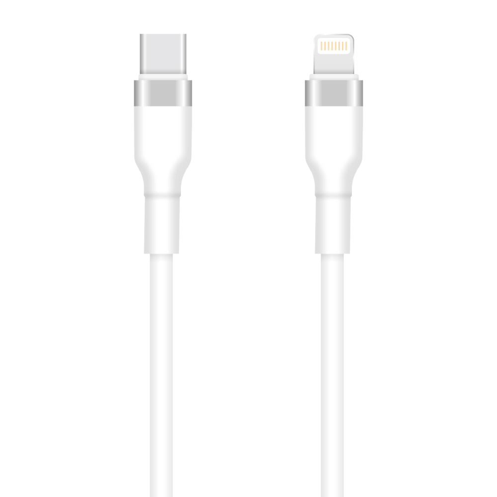 Setty USB-C - Lightning cable 1m 3A KSC-L-130 white