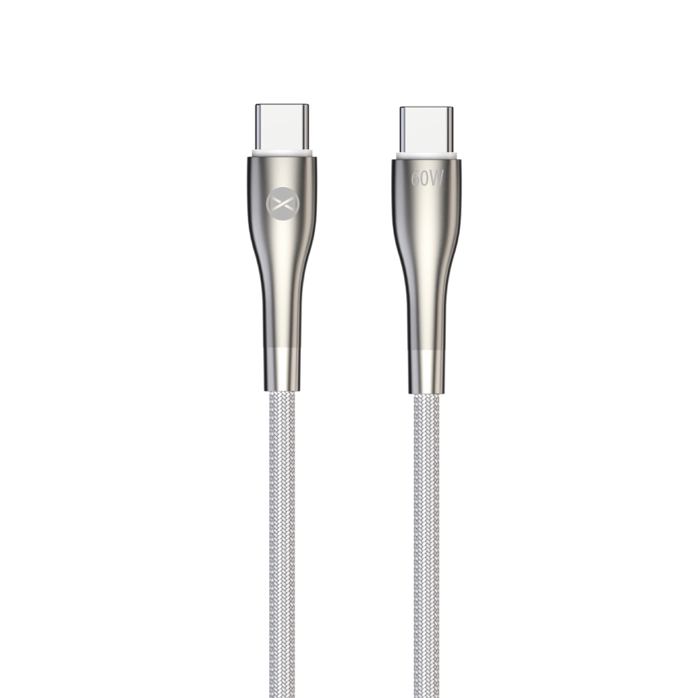 Câble USB-C vers USB-C Forever Sleek 1m 60W — Charge rapide et transfert données
