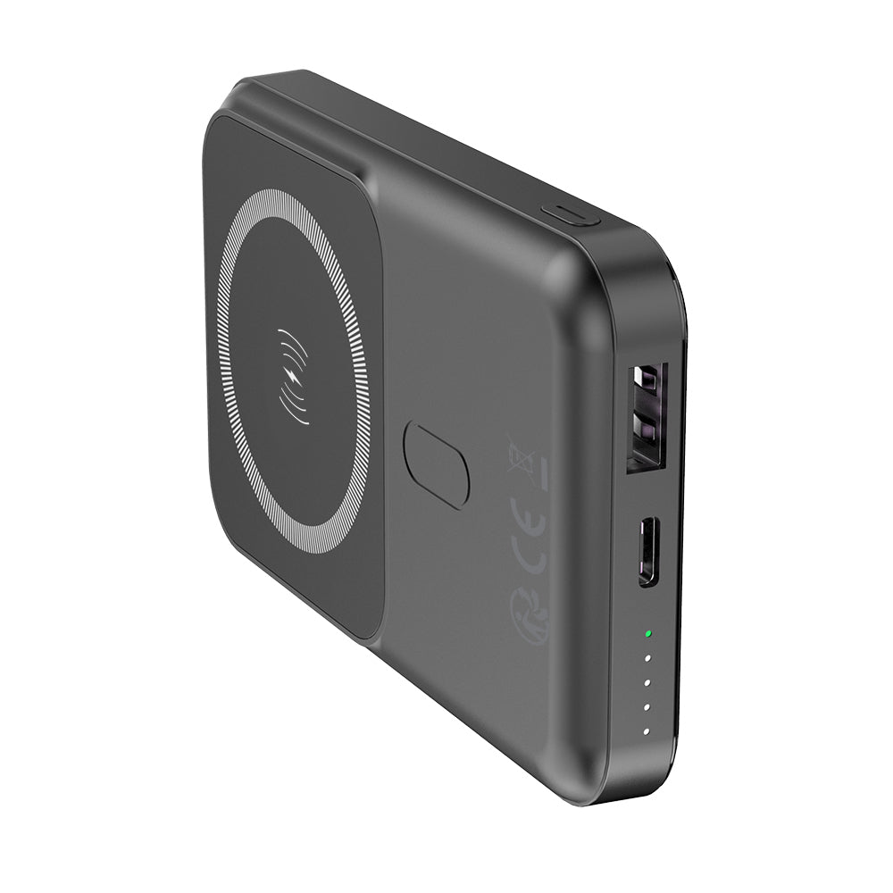 Chargeur sans fil Forever MATB-100 PD QC 22.5W 10000 mAh magnétique noir