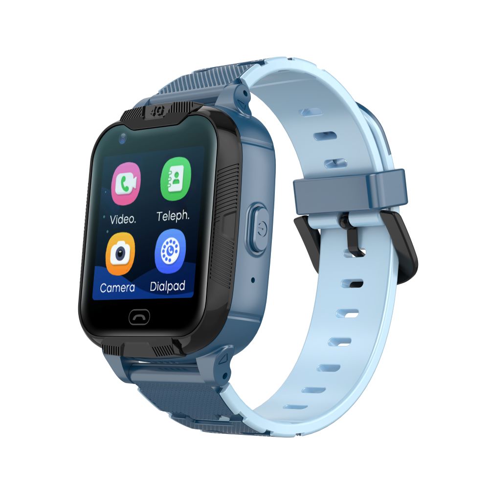 Montre connectée Maxlife 4G MXKW-350 bleu GPS WiFi