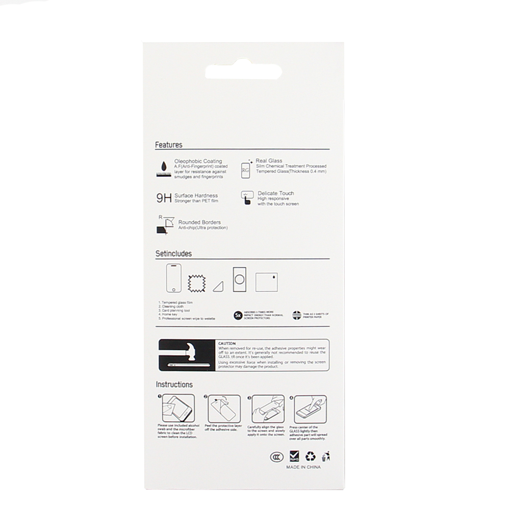 Verre trempé 2,5D pour Xiaomi Redmi 14C — 9H (pack 50)