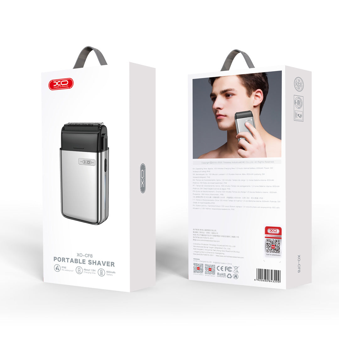 XO cordless shaver CF8 gray