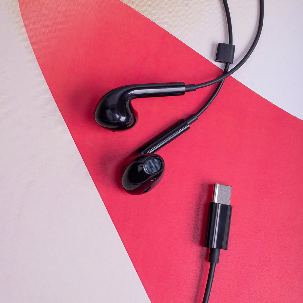 Écouteurs Maxlife MXEP-04 USB-C — Filaires avec Microphone