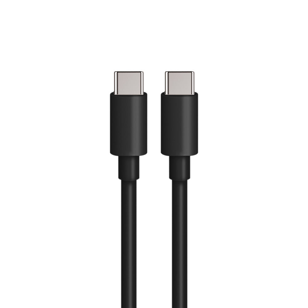 Maxlife MXCC-04 PD QC car charger 1x USB-C 1x USB 20W black + USB-C - USB-C cable 60W