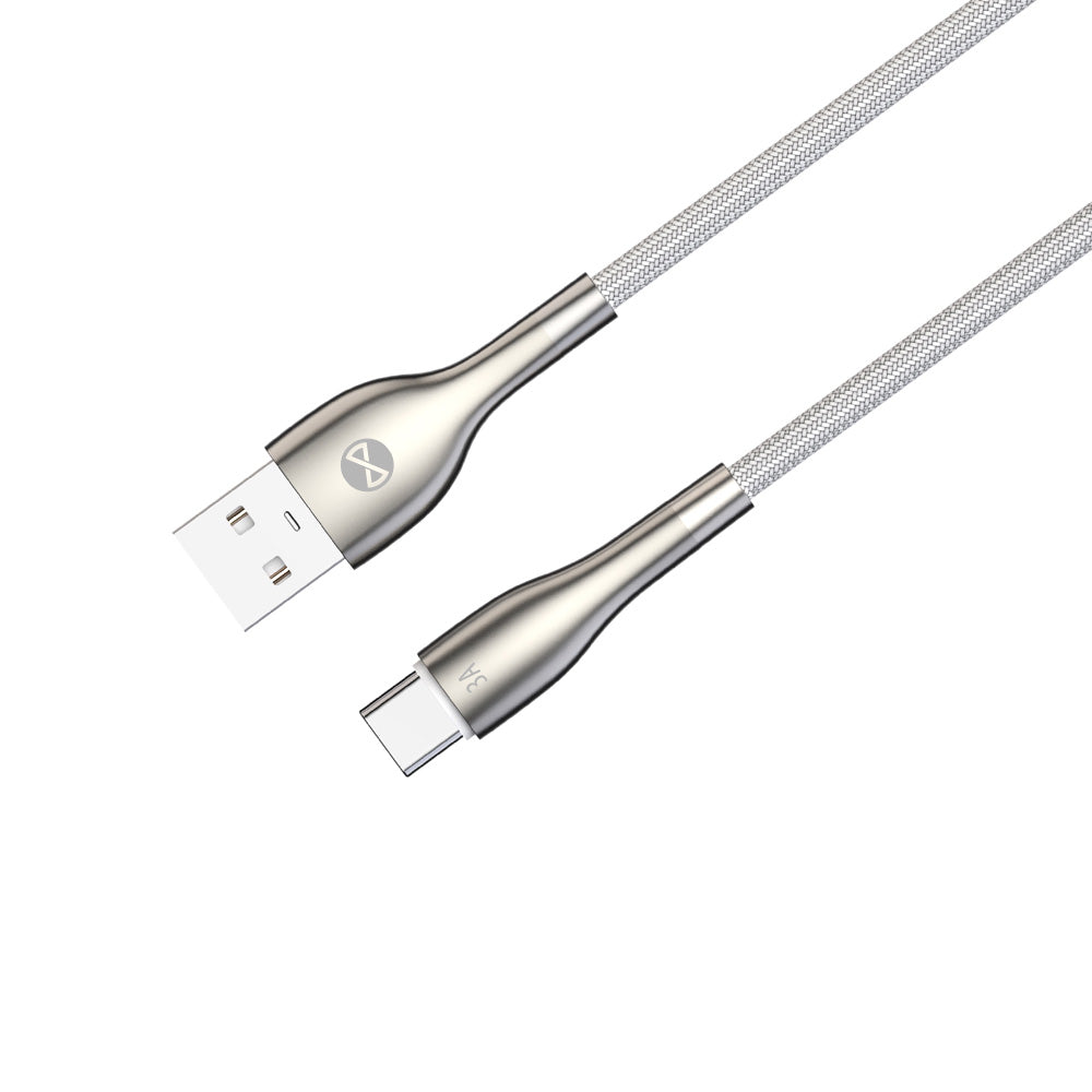 Câble USB-A vers USB-C Forever Sleek — 1m, 3A, charge rapide