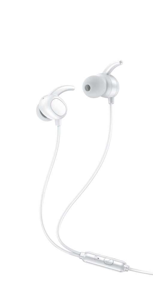 XO wired earphones EP65 jack 3,5 mm white