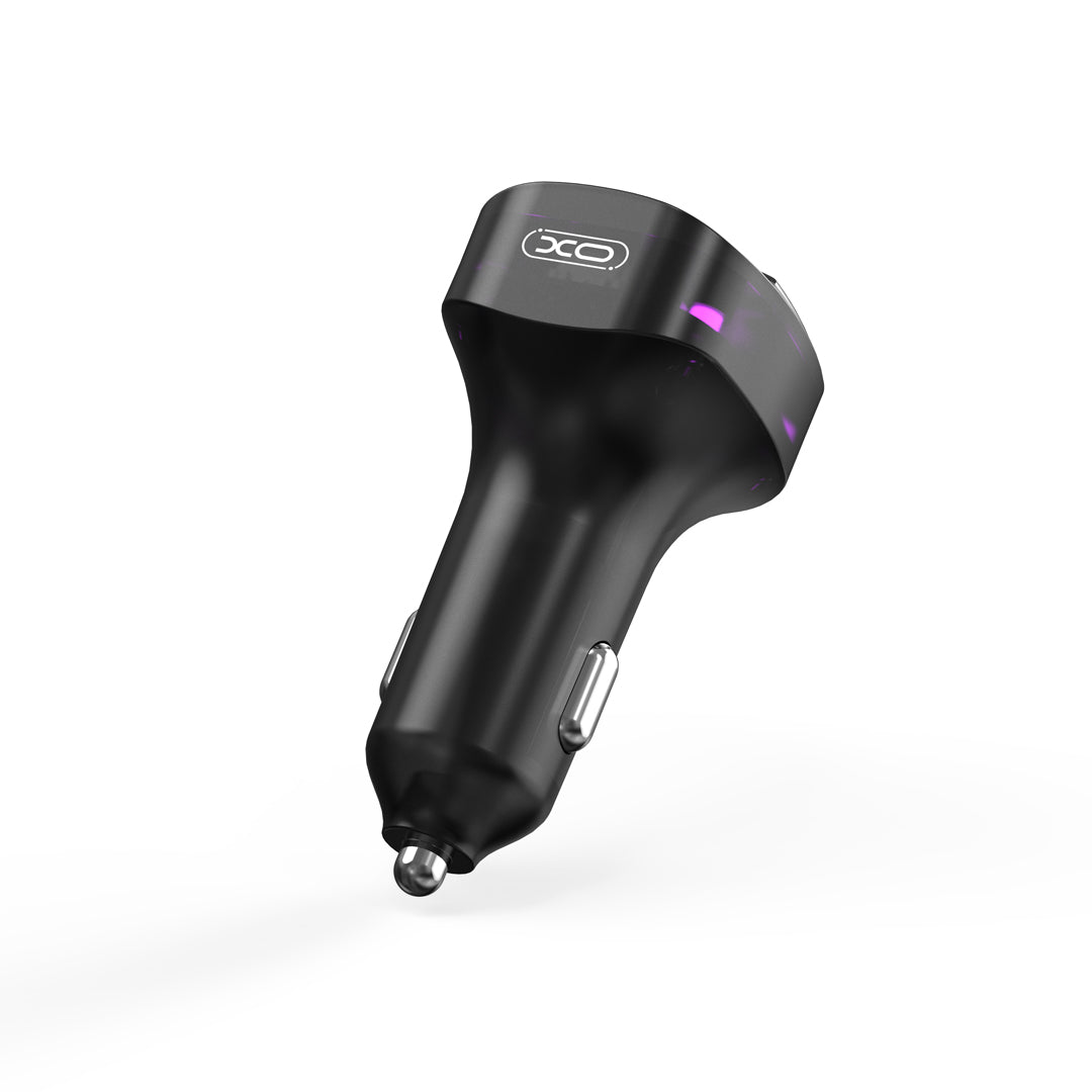 XO transmitter FM BCC12 Bluetooth MP3 car charger 3,1A black