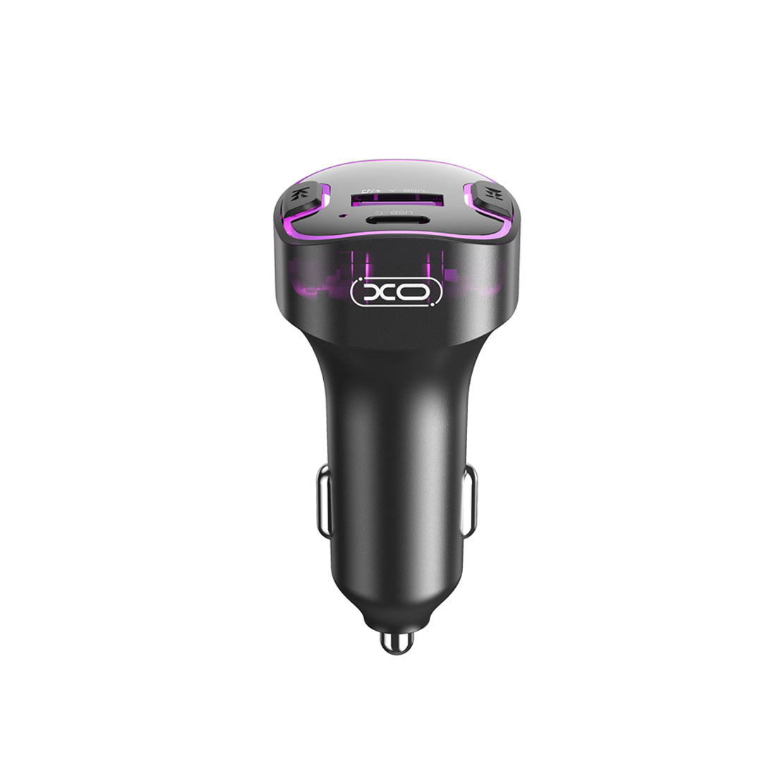XO transmitter FM BCC12 Bluetooth MP3 car charger 3,1A black