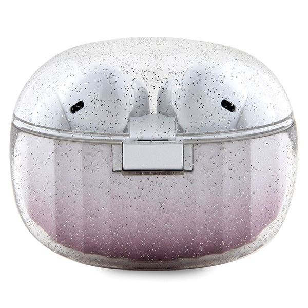 Guess Bluetooth earphones GUTWSHDGKEEP TWS GLITTER GRADIENT pink
