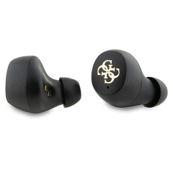 Guess Bluetooth earphones GUTWSP4EGB TWS ENC 4G PU METAL LOGO blue