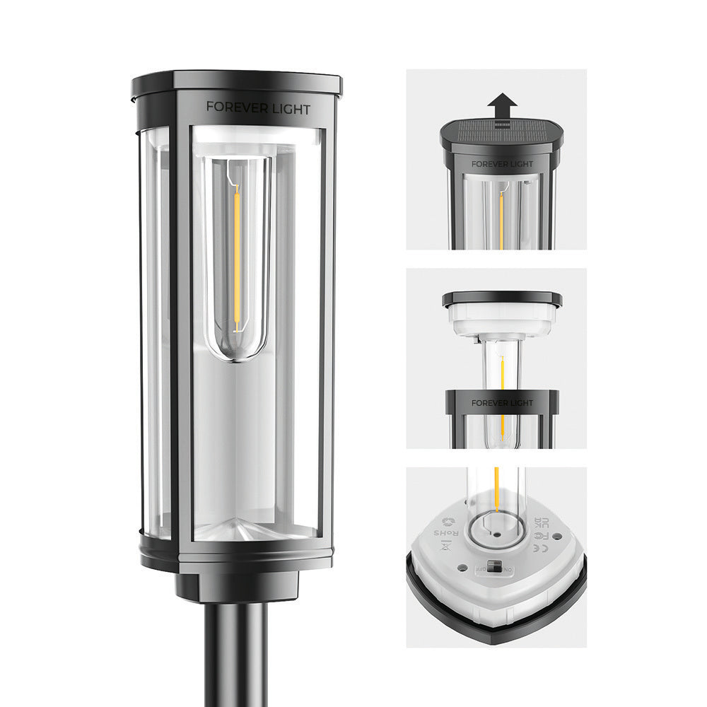 Forever Light Solar LED Lamp SUNARI FLS-97 CLASSIC Post 3000K 500mAh li-ion