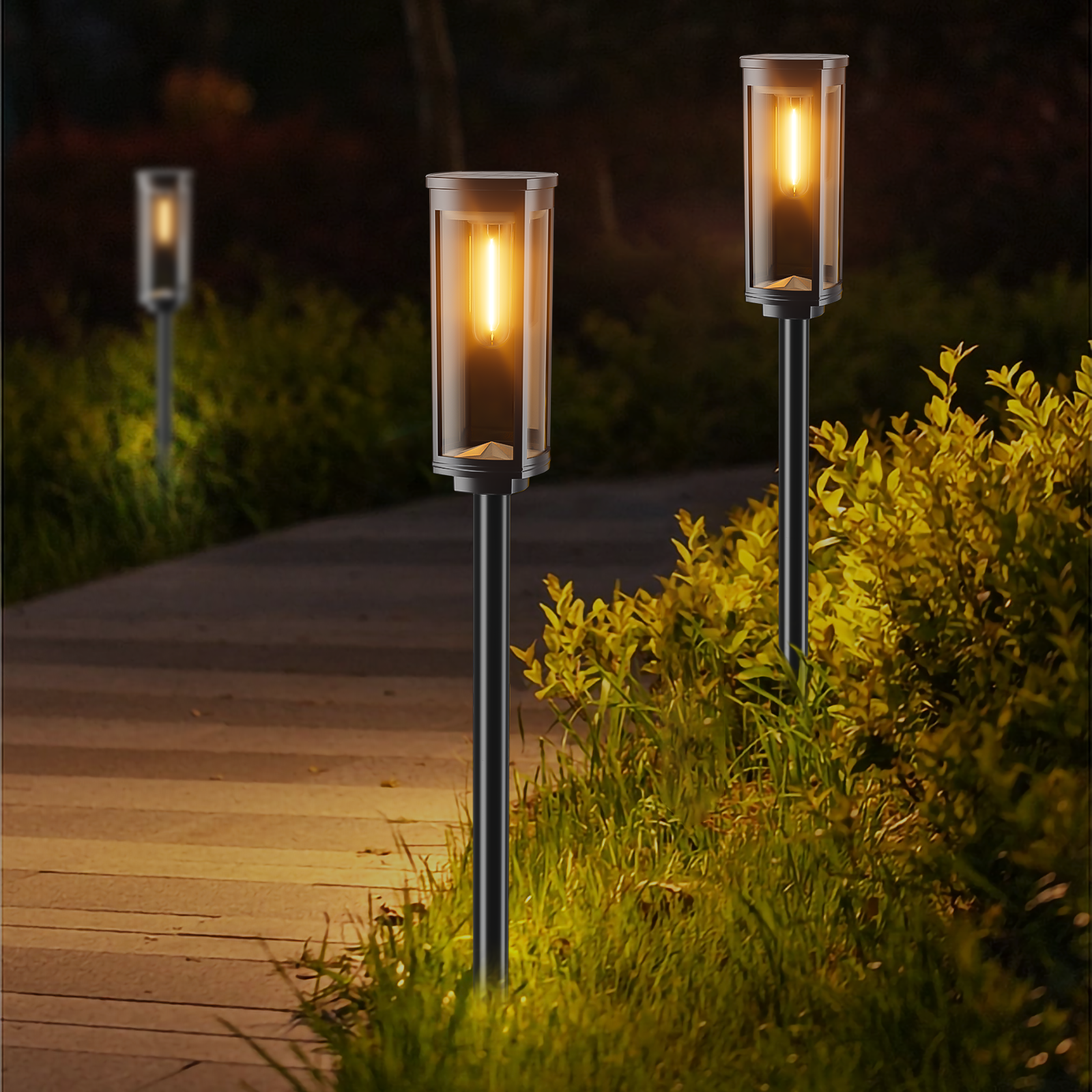 Forever Light Solar LED Lamp SUNARI FLS-97 CLASSIC Post 3000K 500mAh li-ion