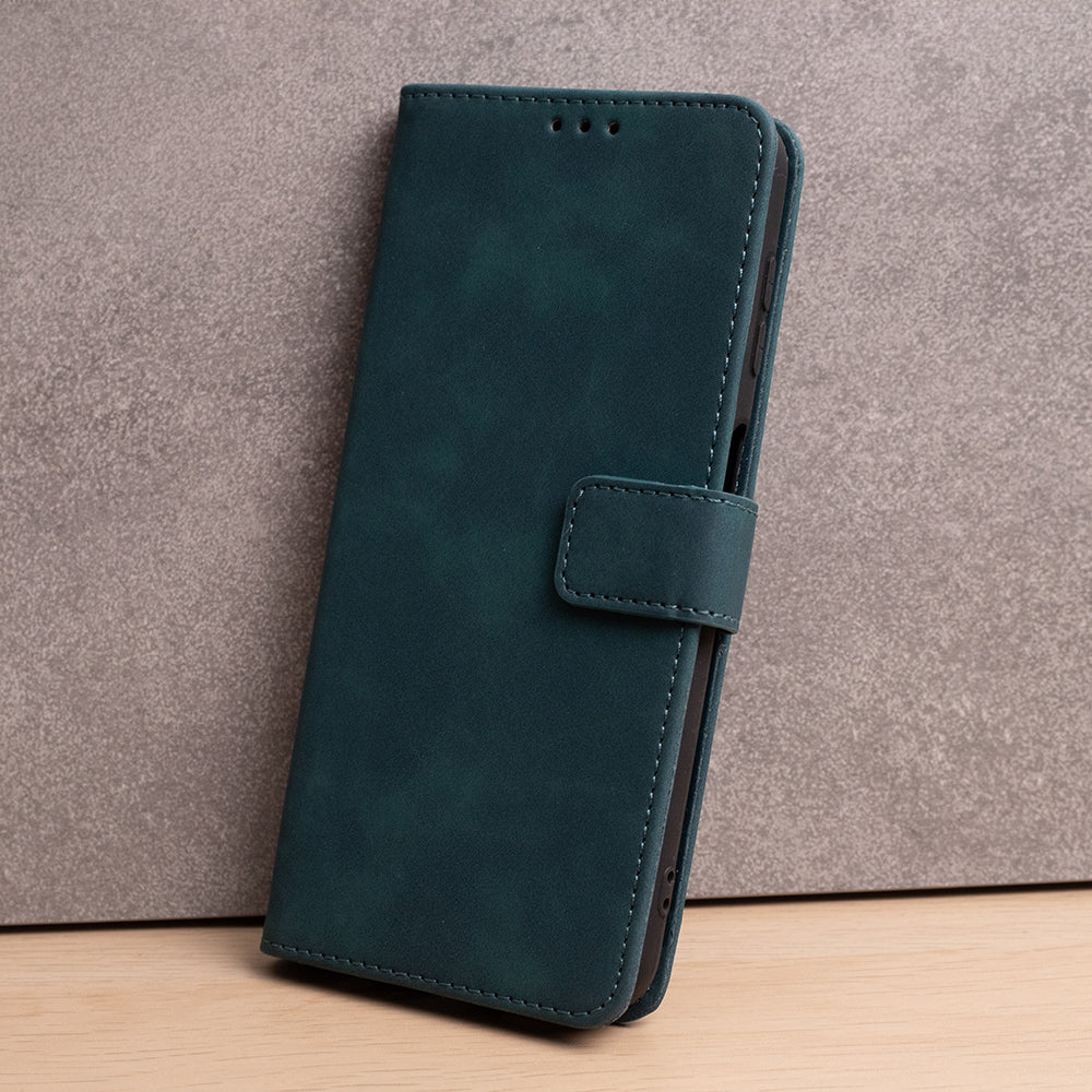 Smart Velvet case for iPhone 17 6,3" / 18 6,3" dark green