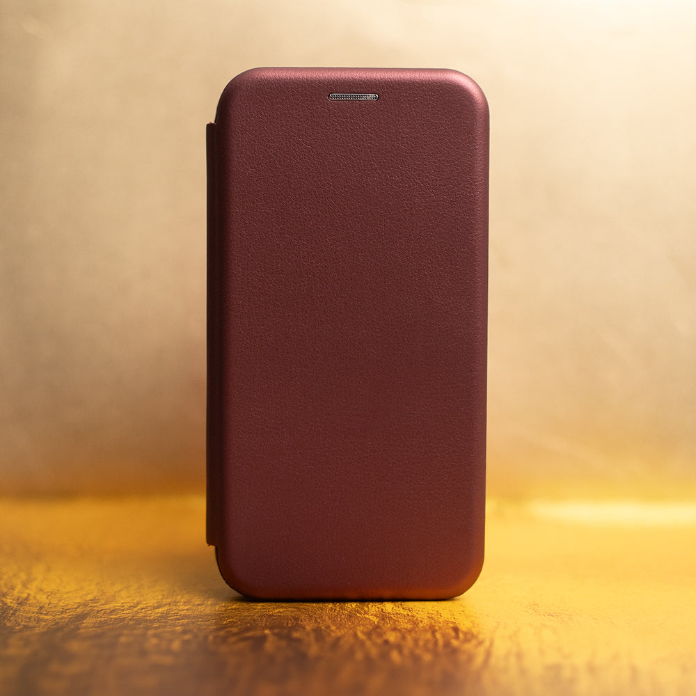 Smart Diva case for iPhone 16 Plus 6,7" burgundy