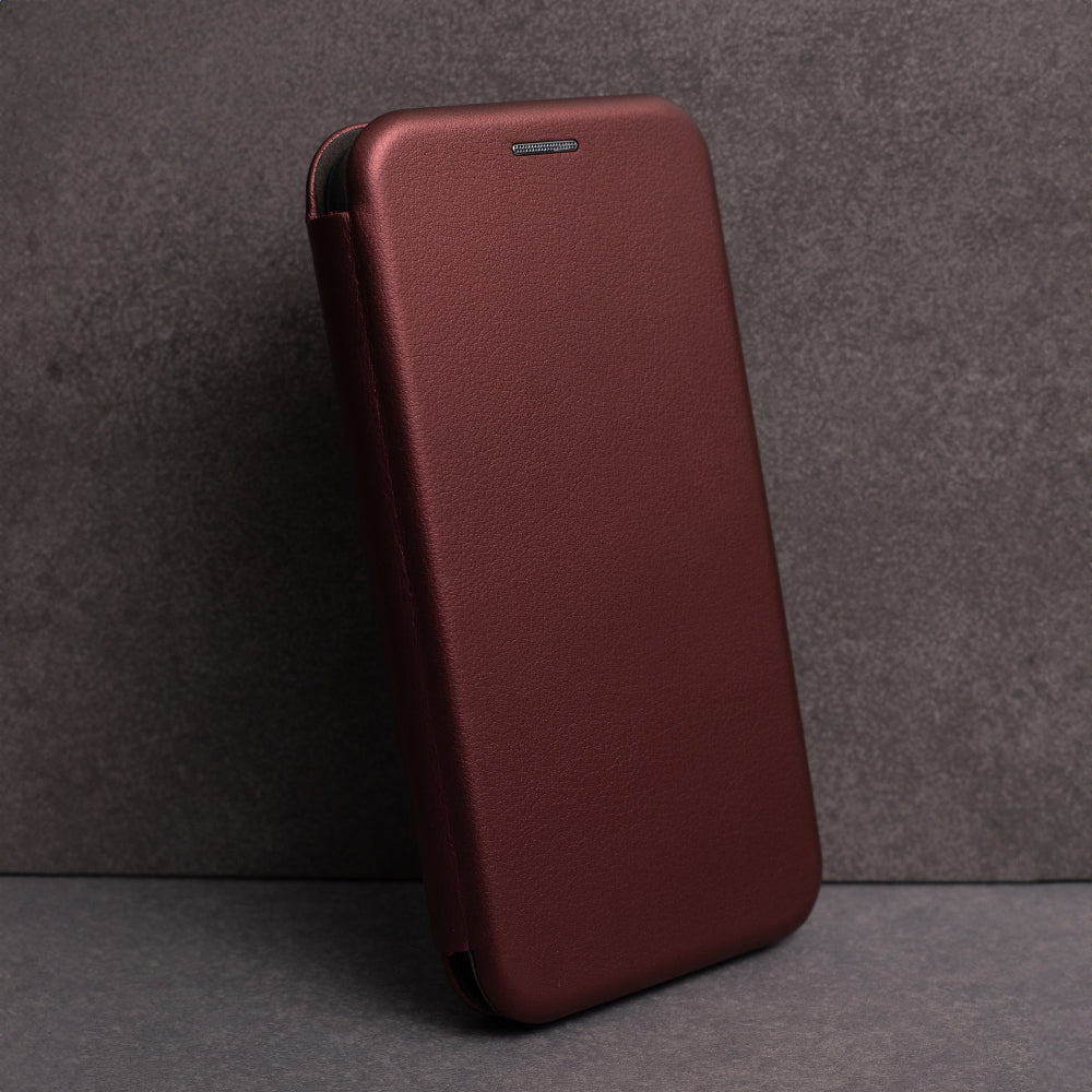 Smart Diva case for Samsung Galaxy A15 4G / A15 5G burgundy