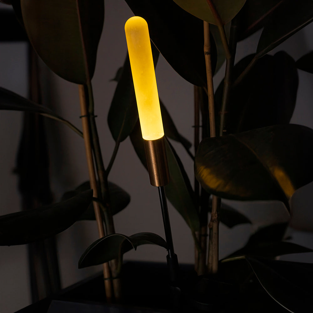 Lampe LED solaire SUNARI FLS-72 cristal rond 3000K 600mAh