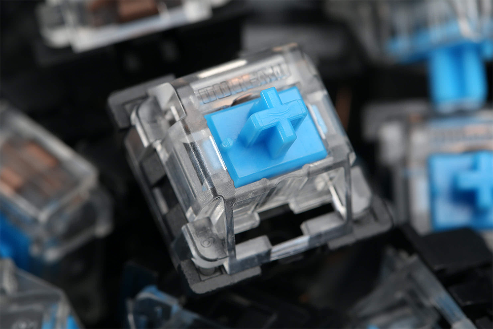 Liocat gaming keyboard KX 365+ C mechanical qwerty outemu blue black