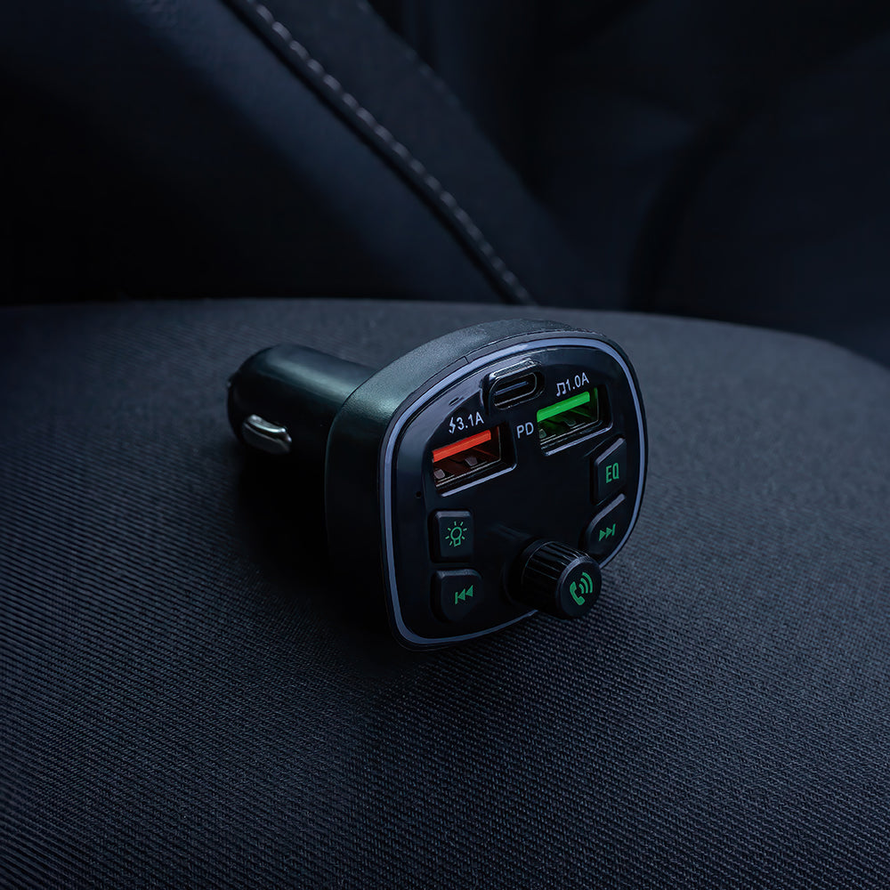 Transmetteur FM Forever TR-360 Bluetooth noir