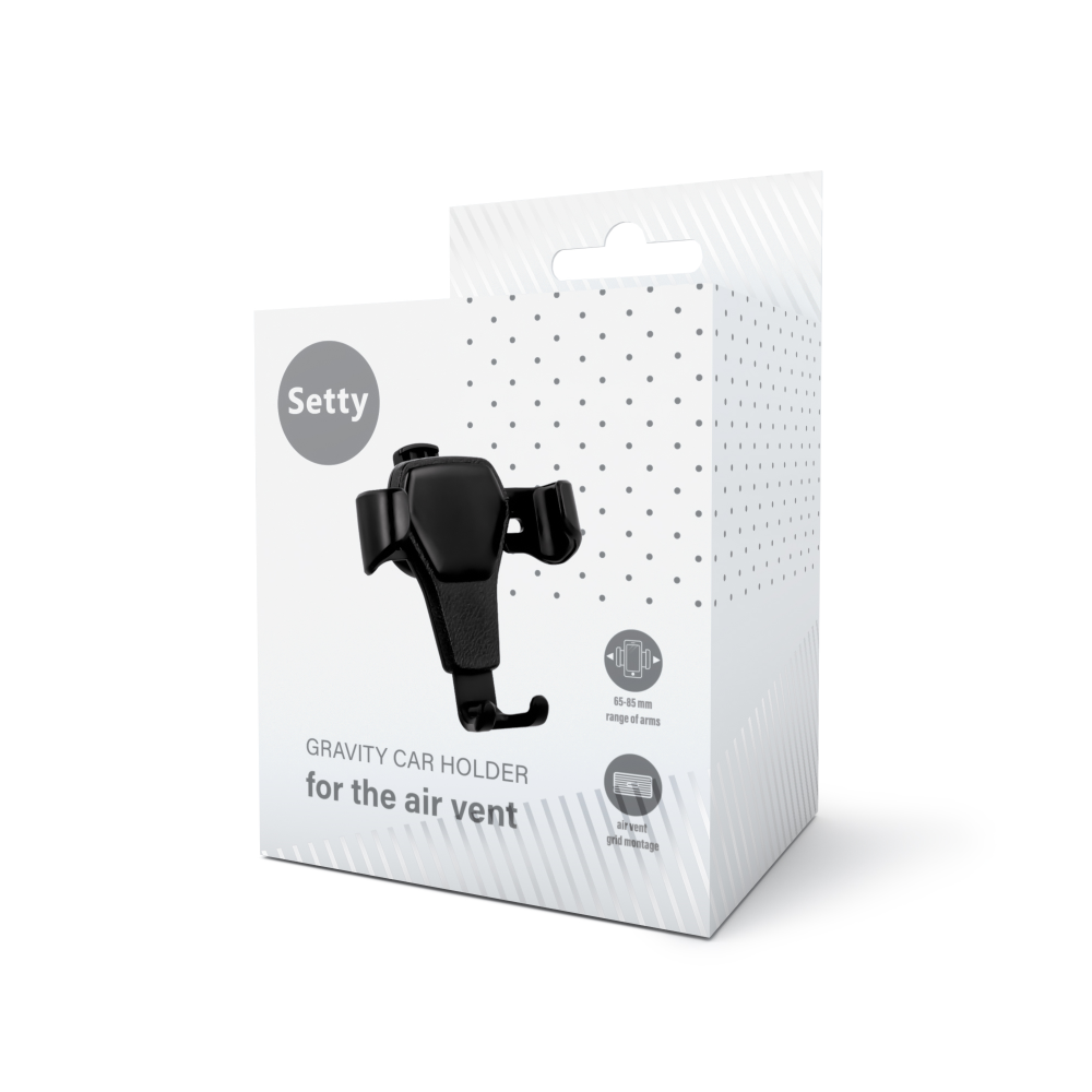 Support voiture Setty GUS-01 Gravity — aération