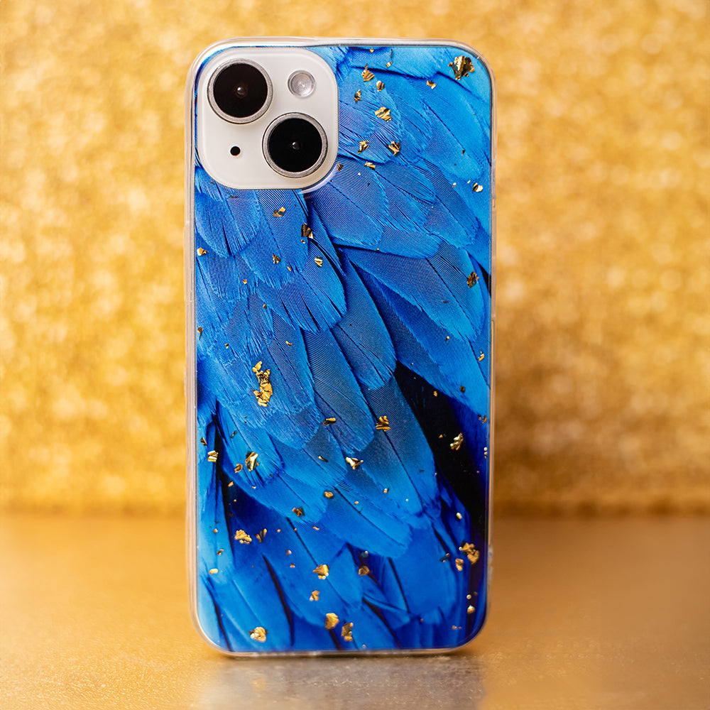 Gold Glam case for Samsung Galaxy A25 5G (global) blue
