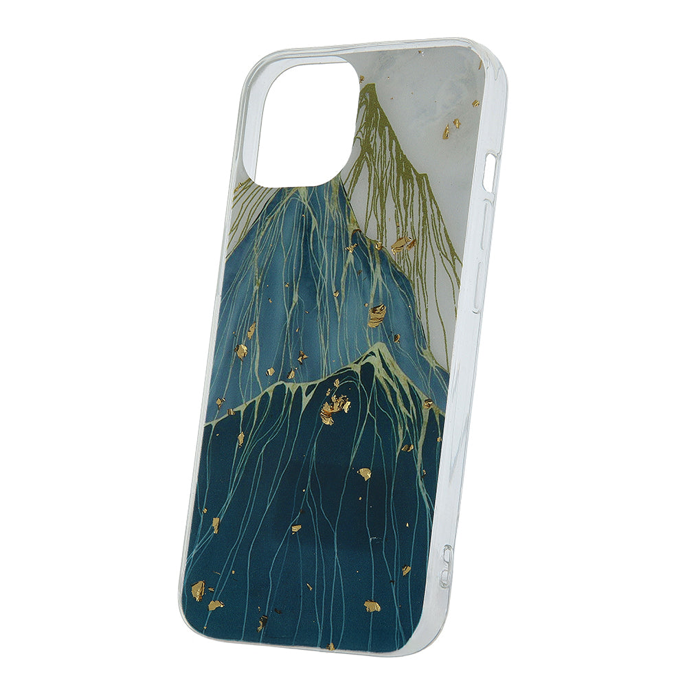 Gold Glam case for Samsung Galaxy A15 4G / A15 5G mountain