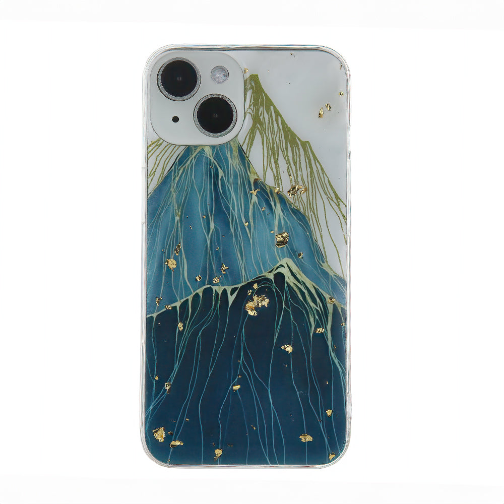 Gold Glam case for Samsung Galaxy A15 4G / A15 5G mountain