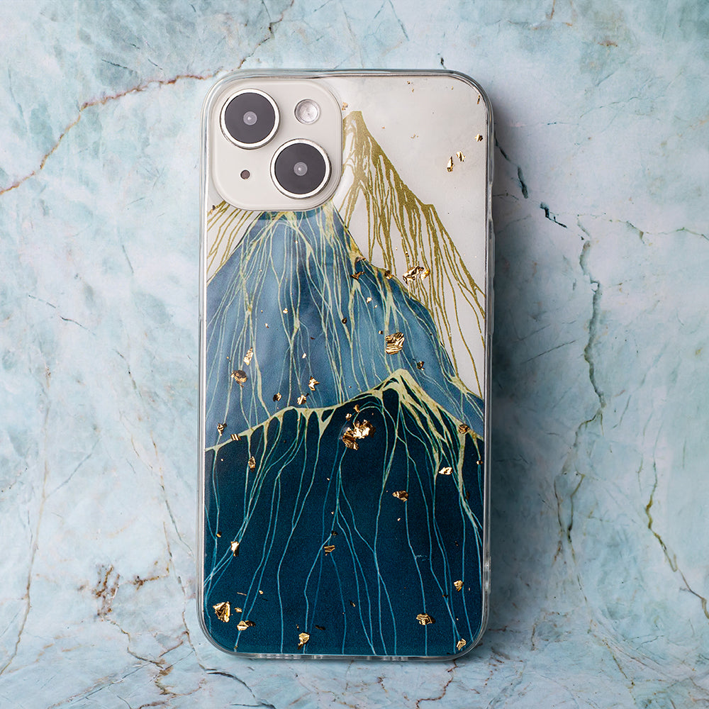 Gold Glam case for Samsung Galaxy A15 4G / A15 5G mountain