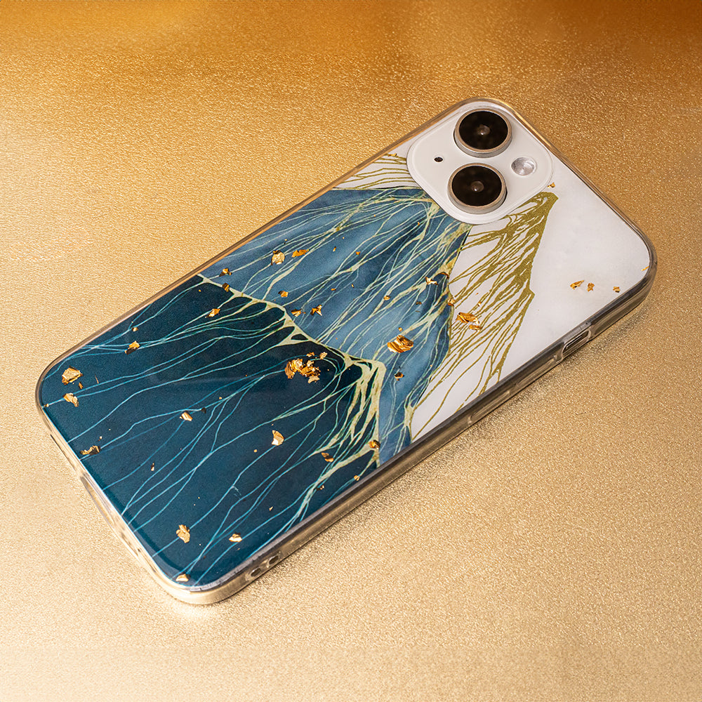 Gold Glam case for Samsung Galaxy A35 5G mountain