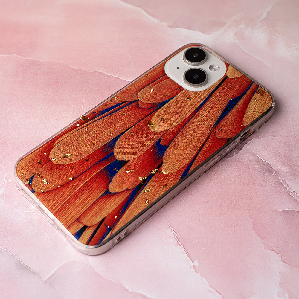 Gold Glam case for Samsung Galaxy A25 5G (global) orange