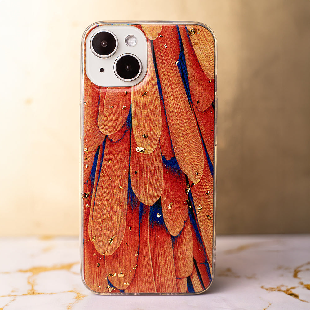 Gold Glam case for Samsung Galaxy A25 5G (global) orange
