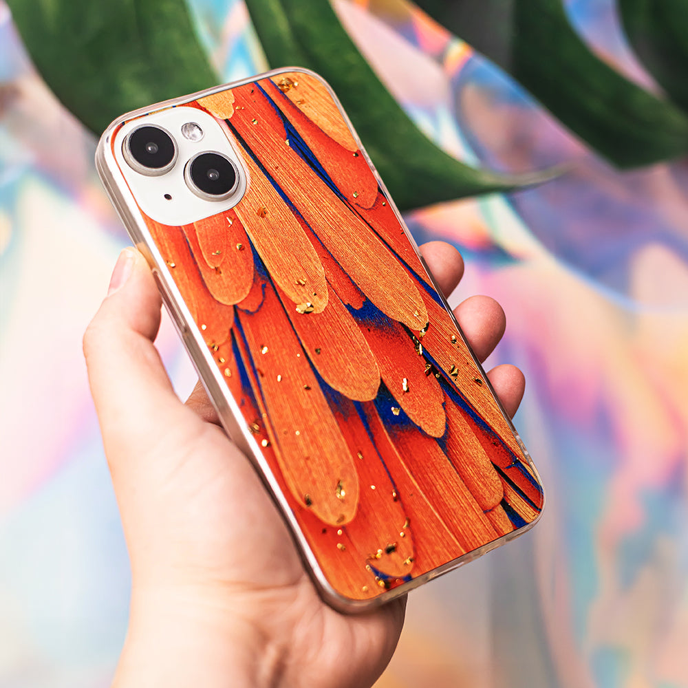 Gold Glam case for Samsung Galaxy A25 5G (global) orange