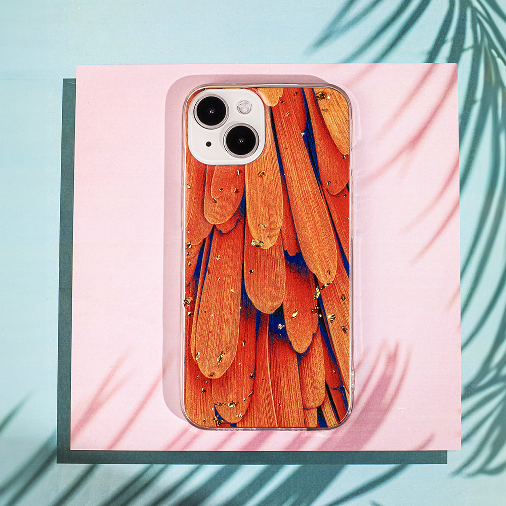 Gold Glam case for Samsung Galaxy A25 5G (global) orange