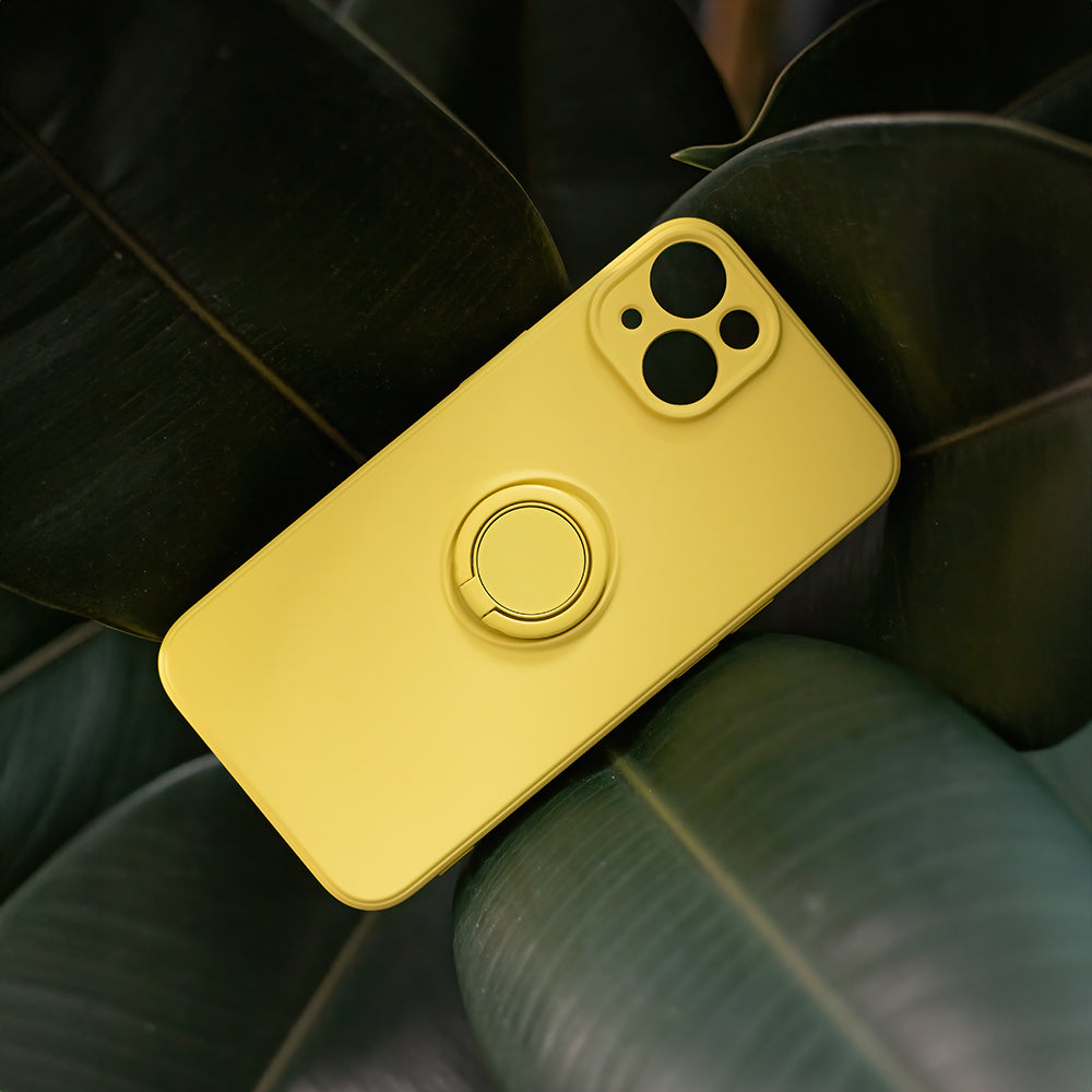 Finger Grip case for Samsung Galaxy A14 4G / A14 5G yellow