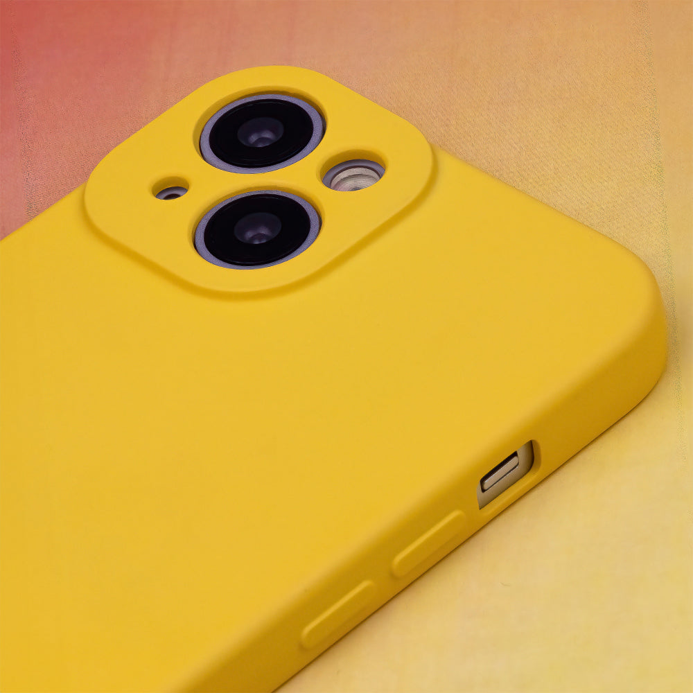 Silicon case for Xiaomi Redmi 13C 4G / Poco C65 yellow