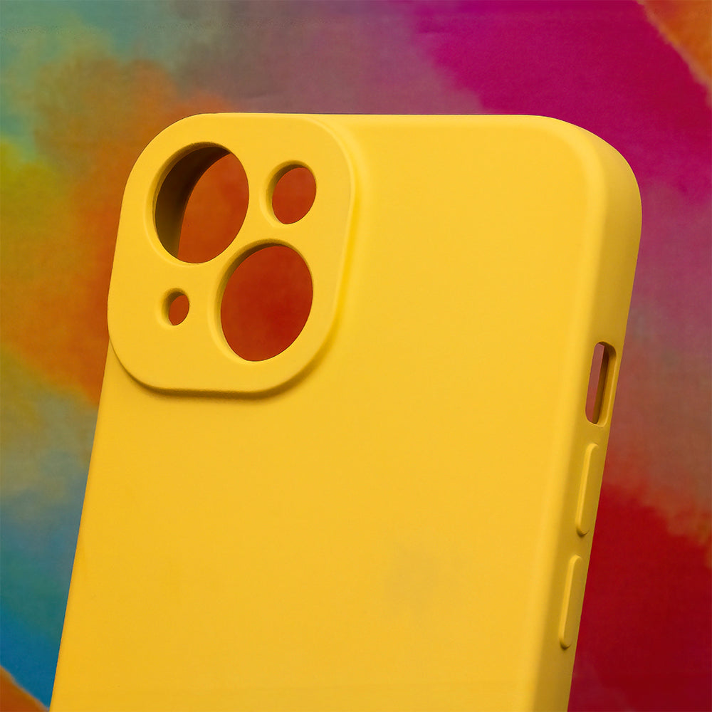 Silicon case for Samsung Galaxy S23 FE yellow