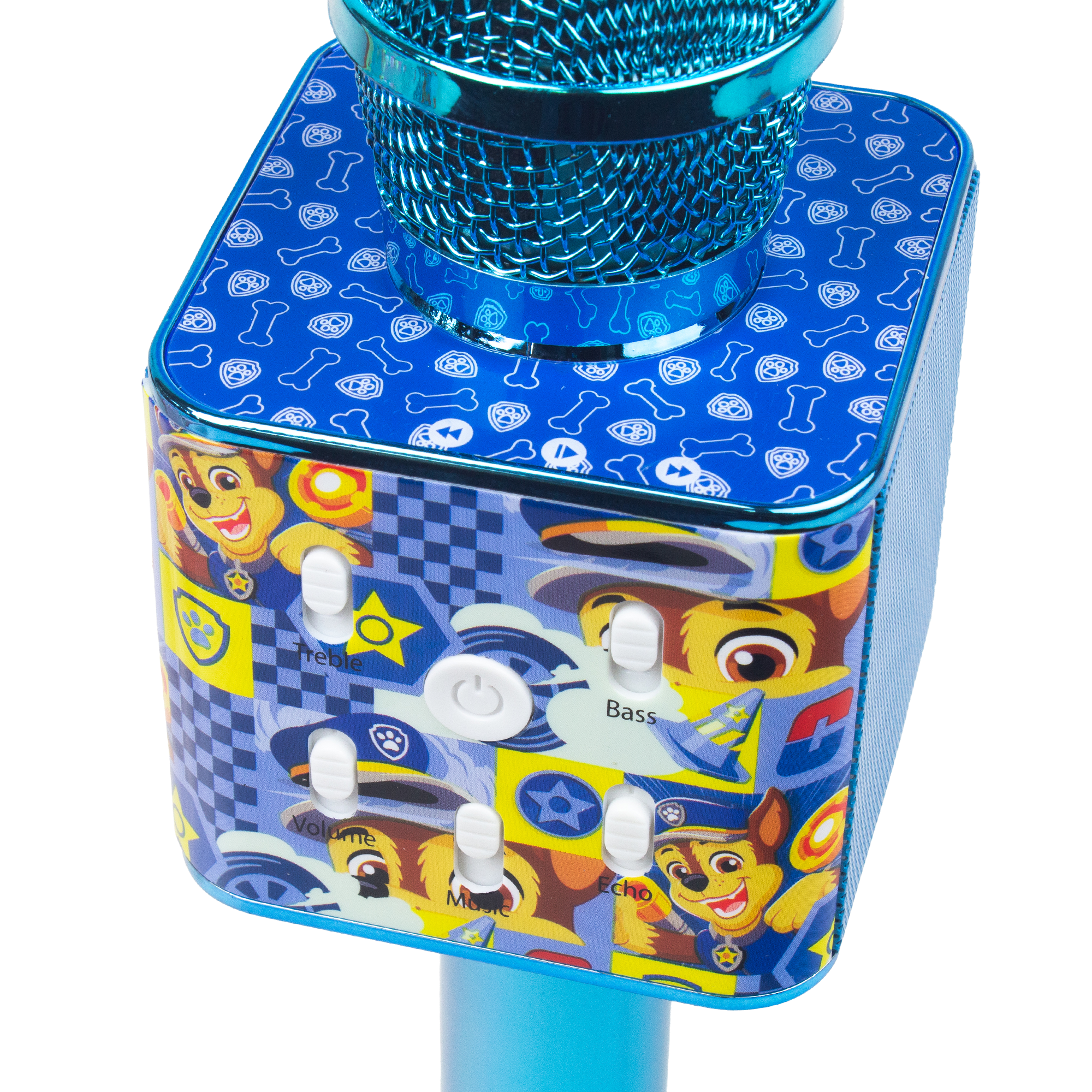Paw Patrol karaoke microphone blue