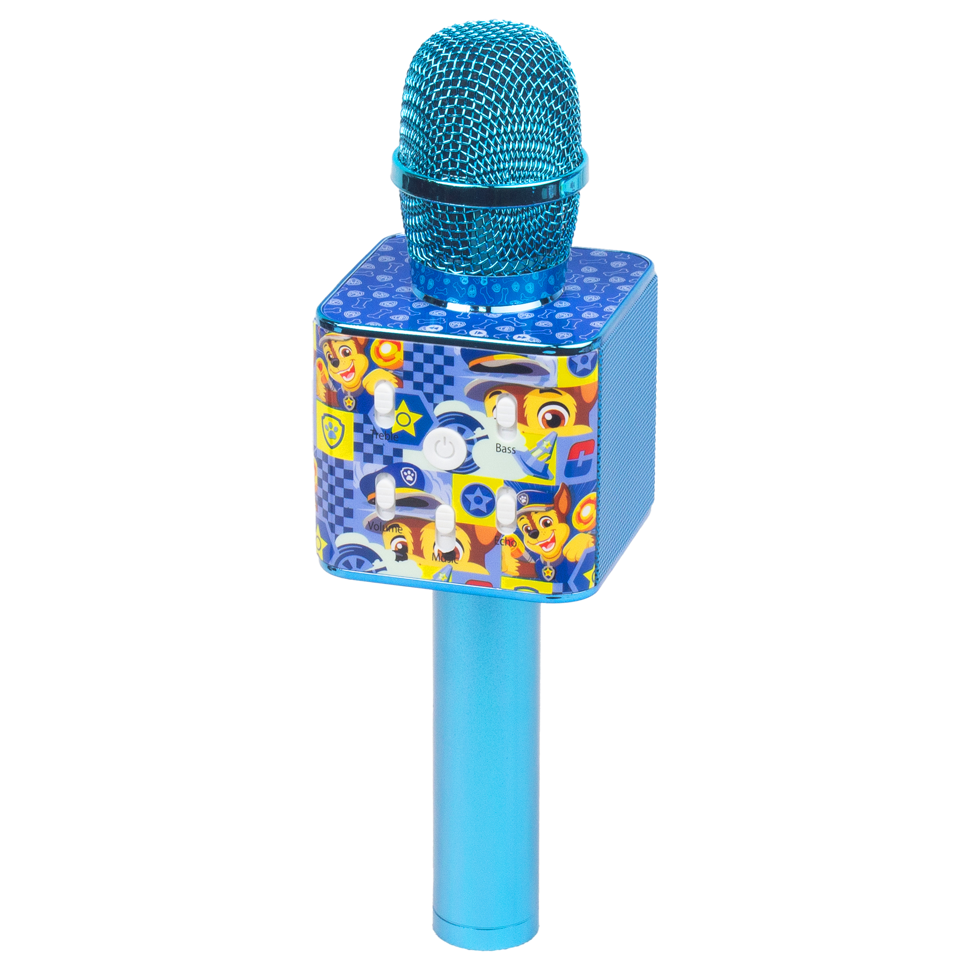 Paw Patrol karaoke microphone blue