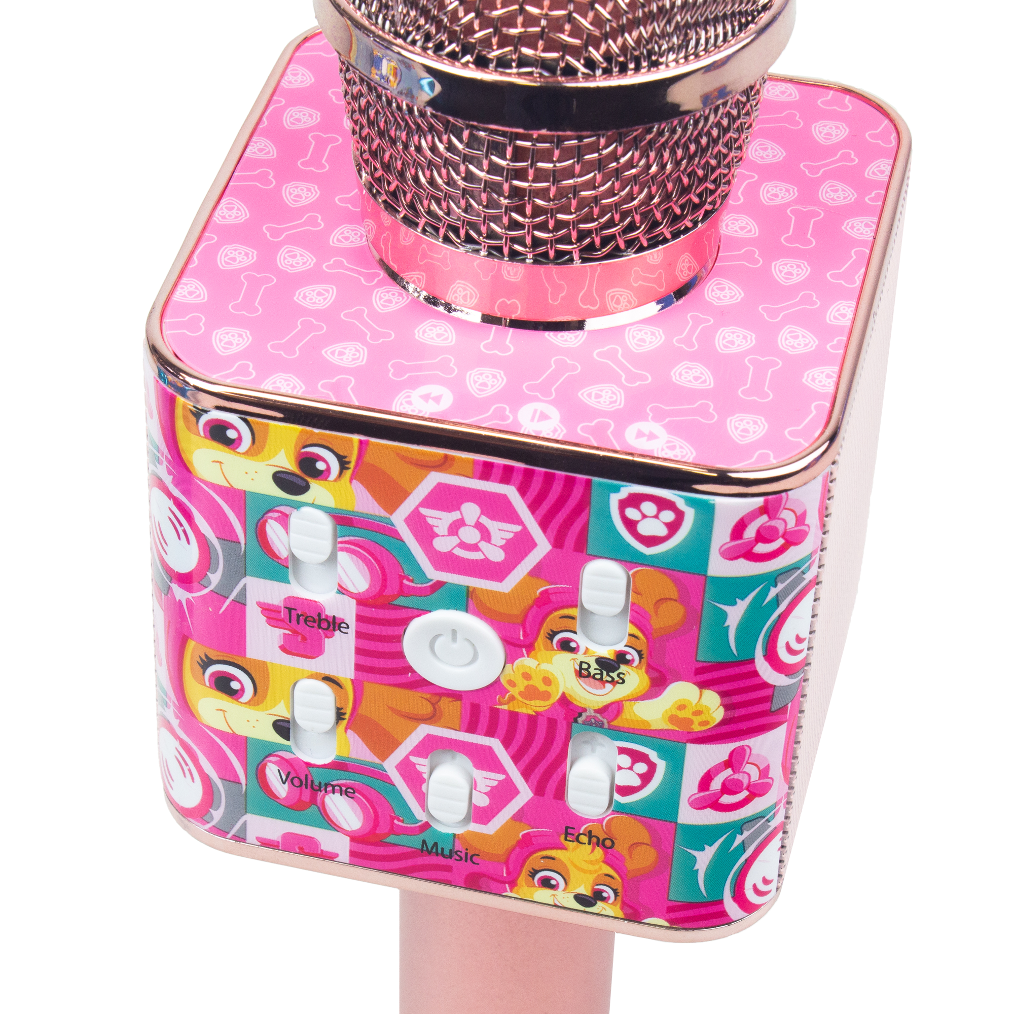 Paw Patrol karaoke microphone pink