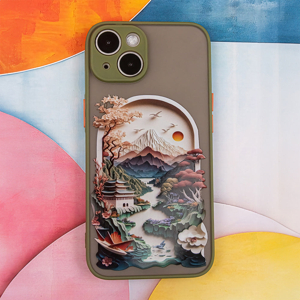 Ultra Trendy case for Samsung Galaxy A34 5G Travel green