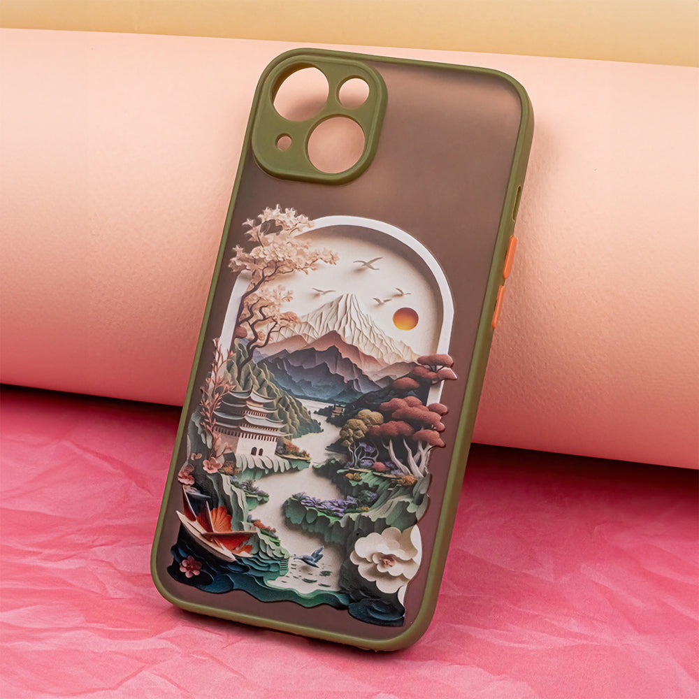 Ultra Trendy case for Samsung Galaxy A34 5G Travel green