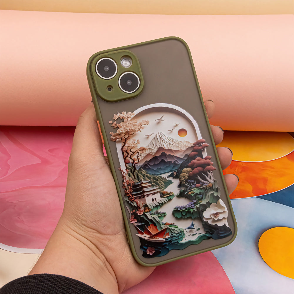 Ultra Trendy case for iPhone 14 6,1" Travel green