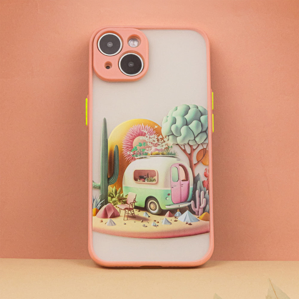 Ultra Trendy case for iPhone 14 6,1" Travel pink