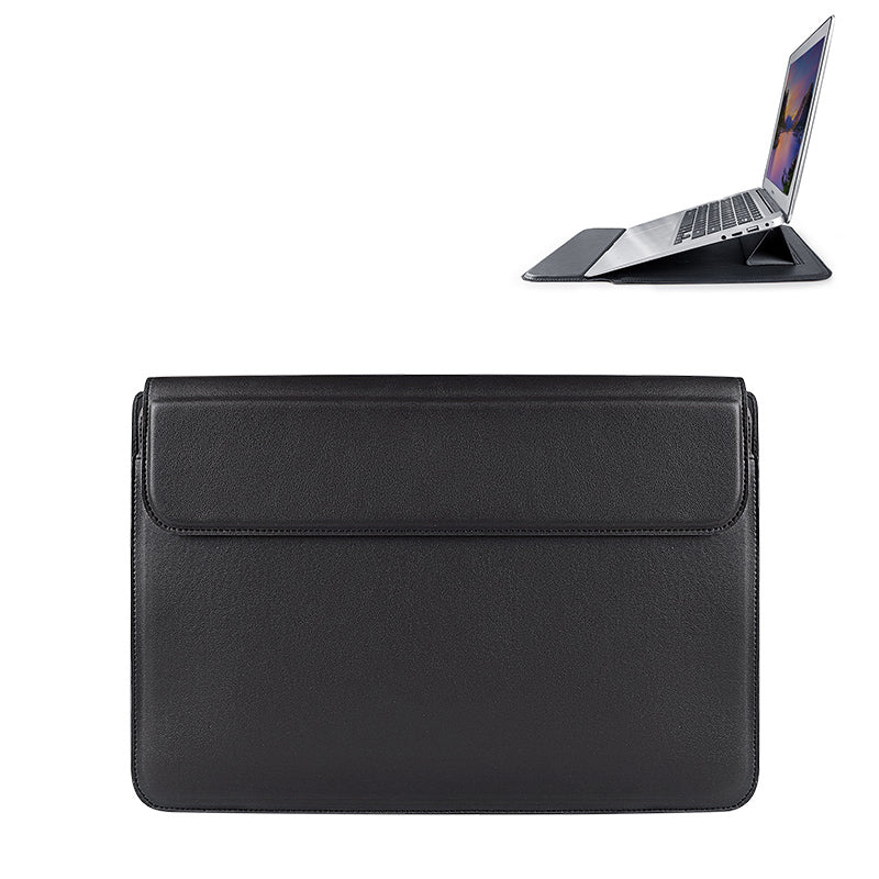 Sacoche MacBook 15,4" Devia Ultra-Fine Cuir PU — Noir