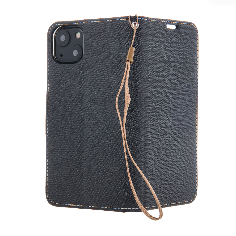 Smart Fancy case for iPhone 16 Pro 6,3" black-gold