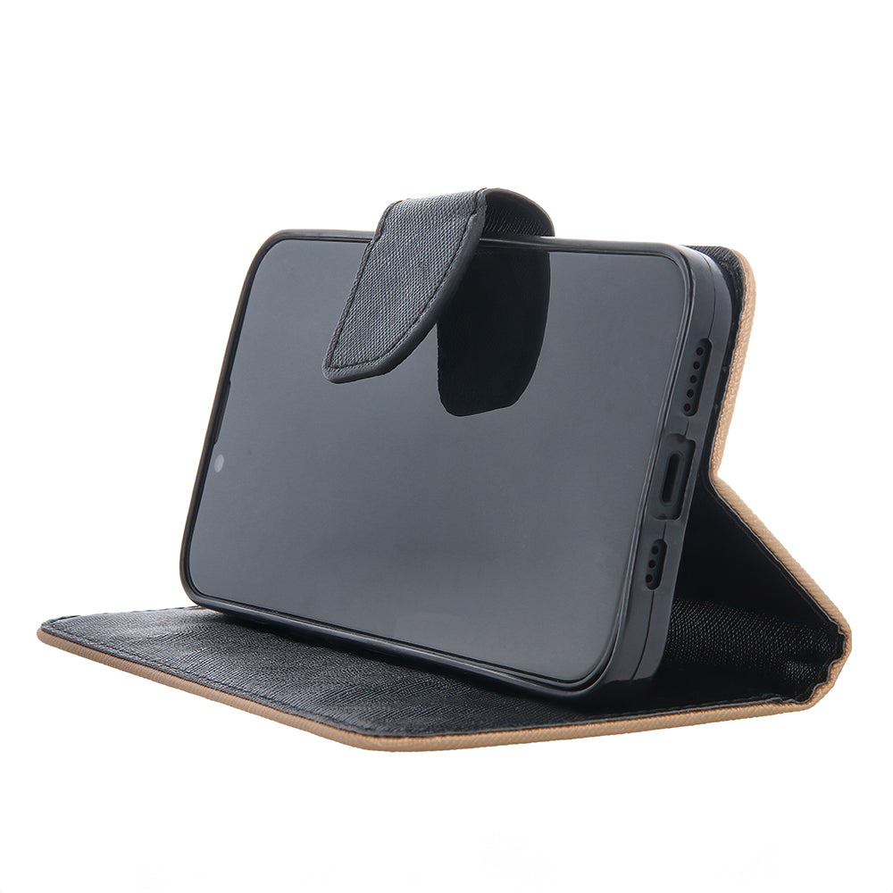 Smart Fancy case for iPhone 16 Pro Max 6,9" black-gold