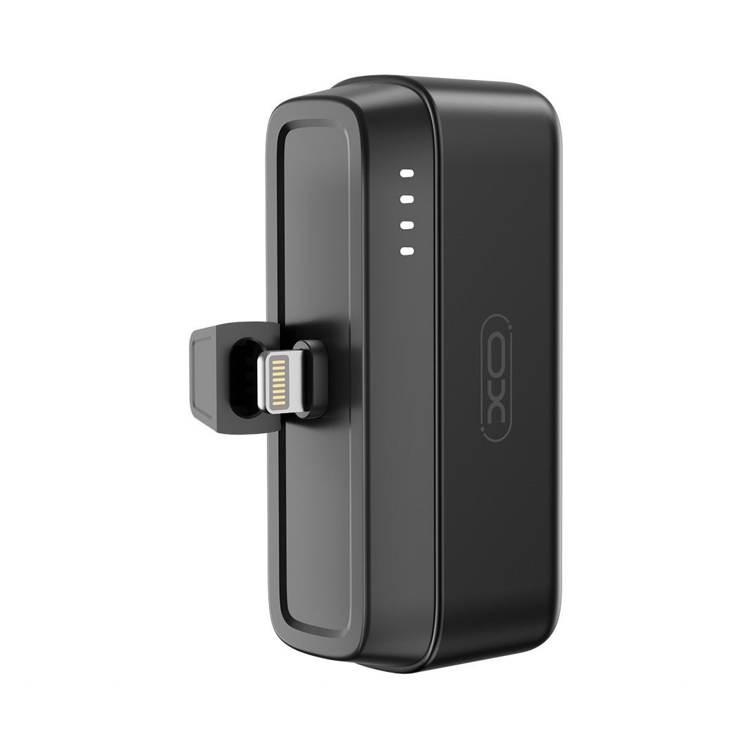 XO power bank mini PR244 20W 5000 mAh with Lightning connector black