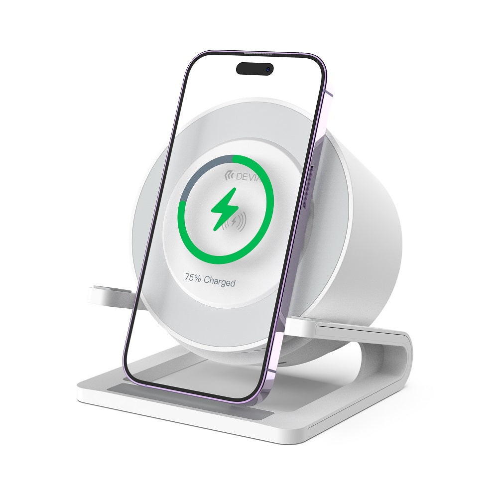 Enceinte Bluetooth Devia IM-3 — Chargeur 15W et Lampe