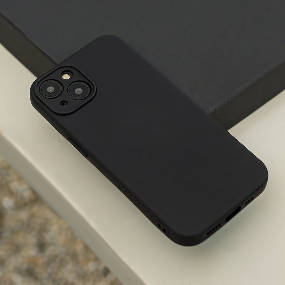 Silicon case for iPhone 15 Pro Max 6,7" black