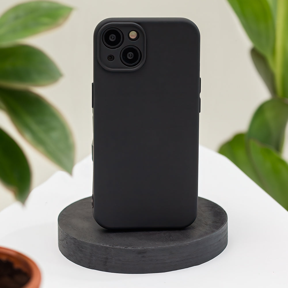 Silicon case for iPhone 17 Pro Max 6,9" / 18 Pro Max 6,9" black