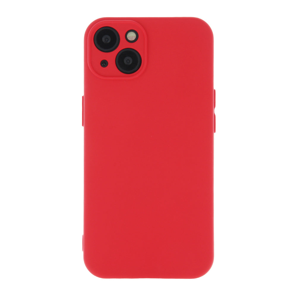 Silicon case for Motorola Moto G55 red